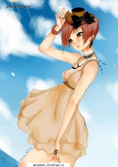 poze anime girl